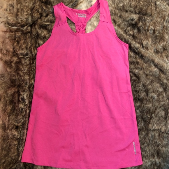 hot pink workout top